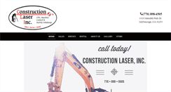 Desktop Screenshot of constructionlaser.net